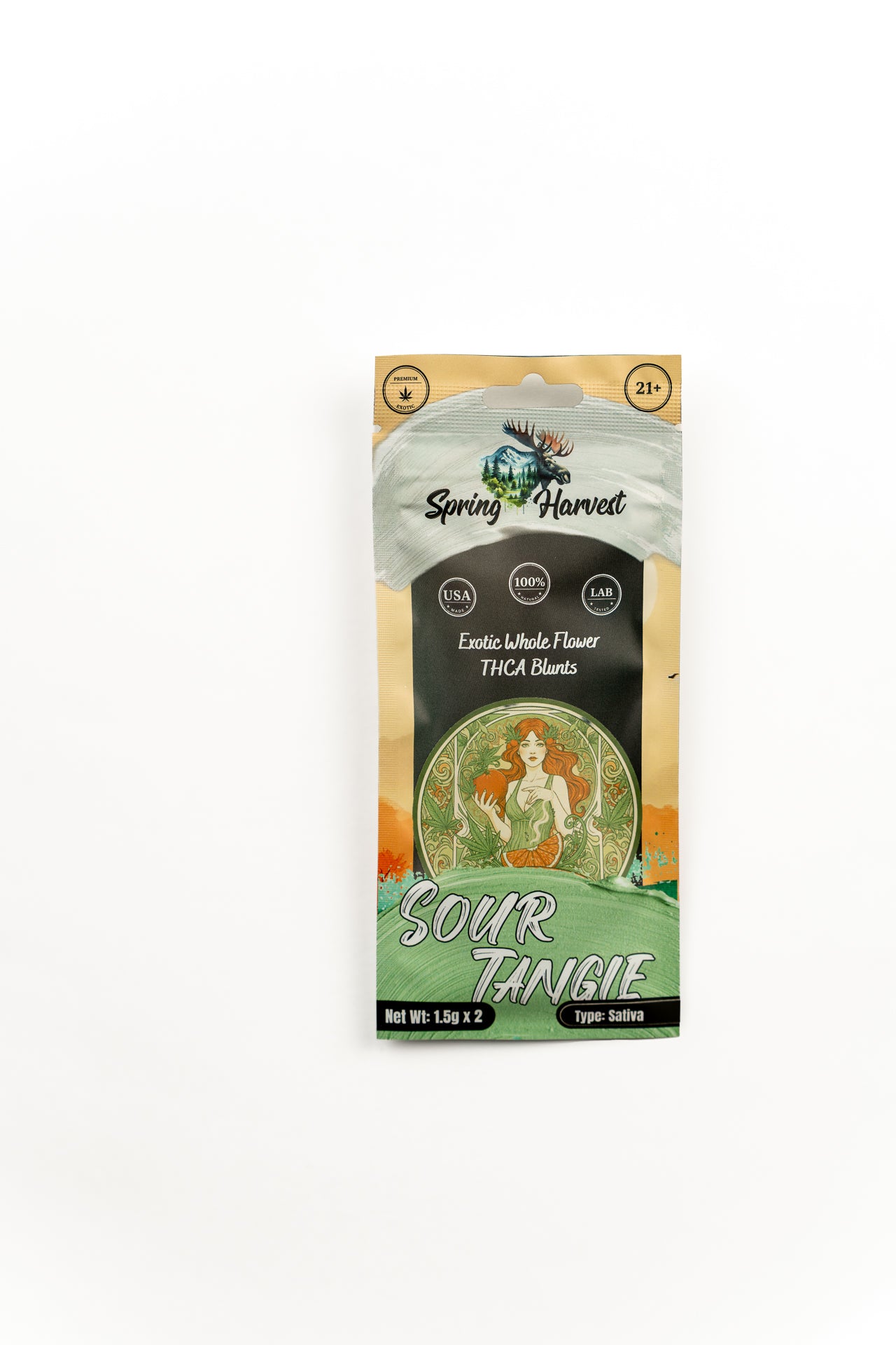 Sour Tangie THCA Blunts –2 Pack