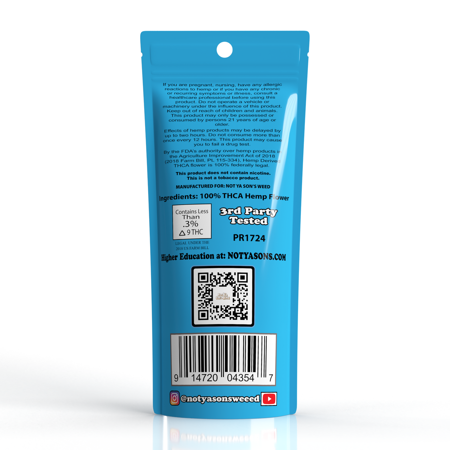 Cookies & Cream THCA Prerolls –2 Pack