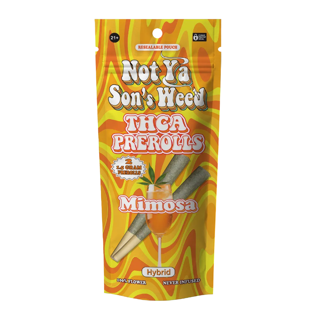 Mimosa THCA Prerolls –2 Pack