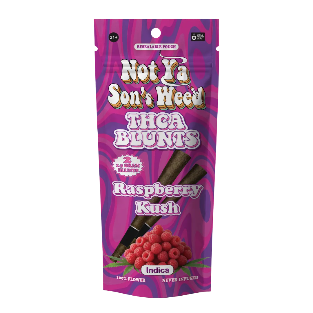 Raspberry Kush THCA Blunts –2 Pack