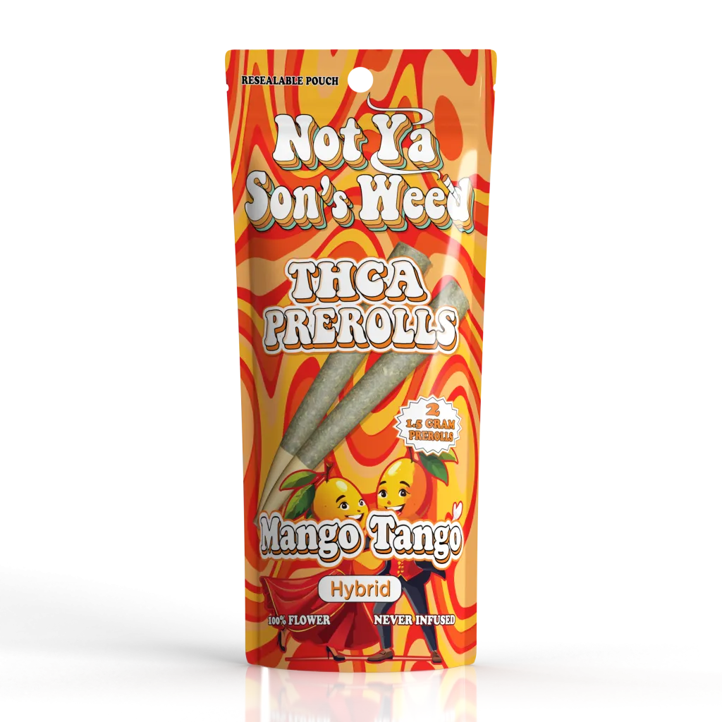 Mango Tango THCA Prerolls –2 Pack