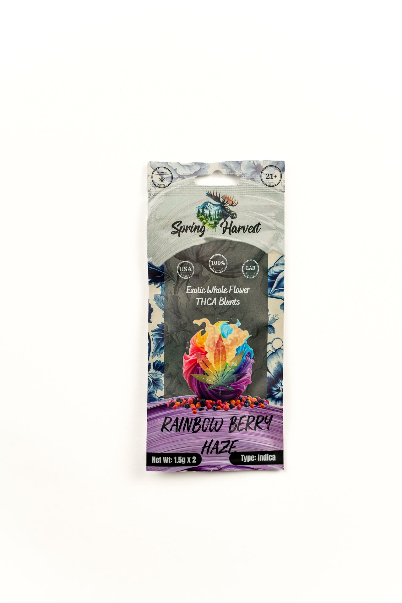 Rainbow Berry Haze THCA Blunts –2 Pack