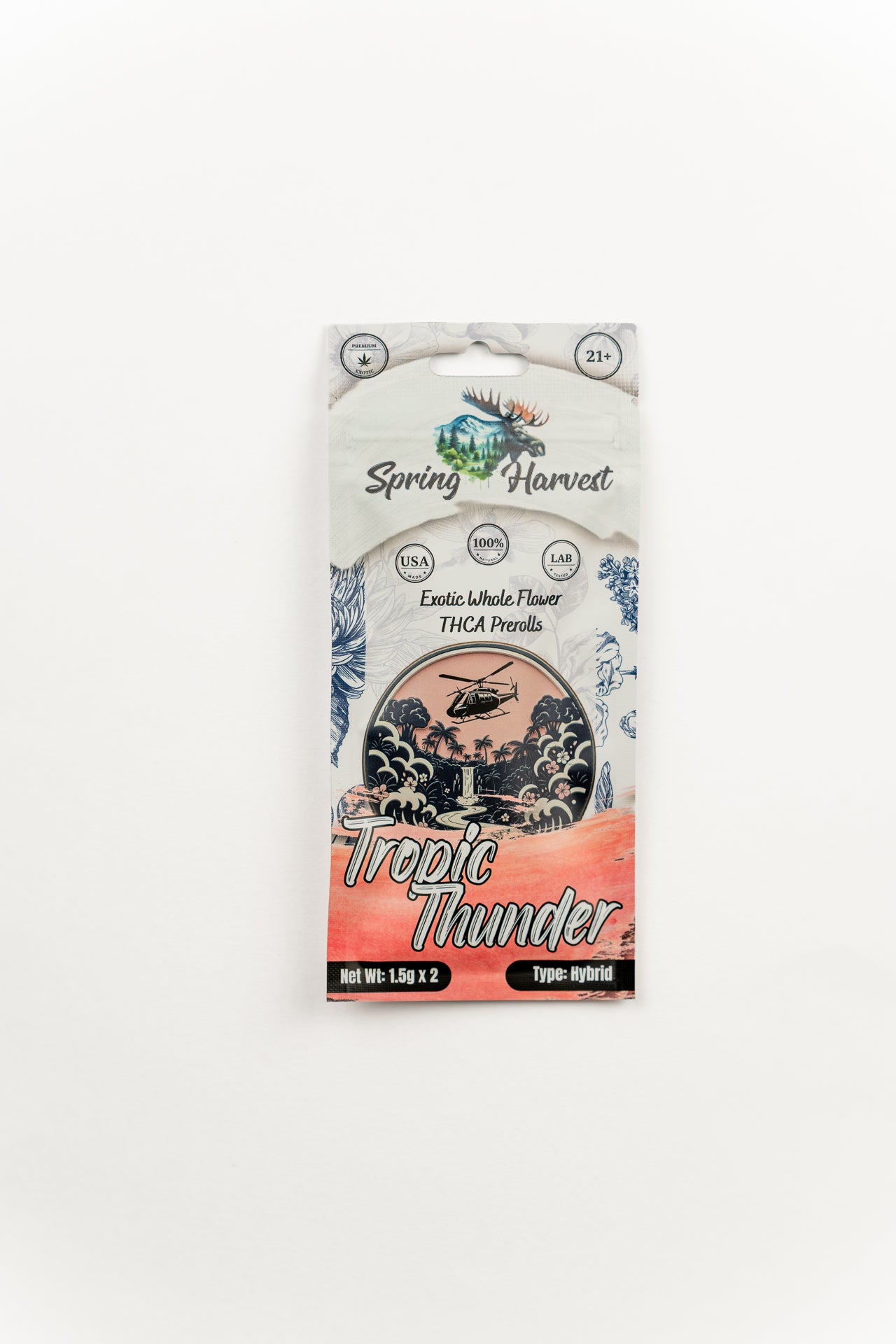 Tropic Thunder THCA Prerolls –2 Pack
