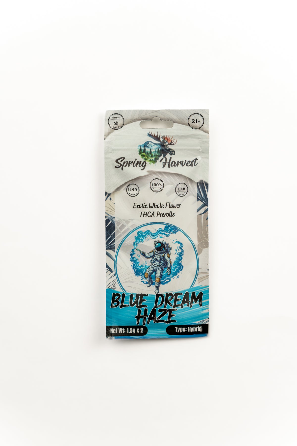 Blue Dream Haze THCA Prerolls –2 Pack