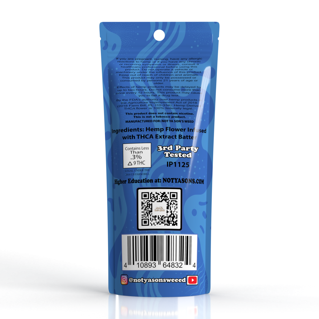 Blueberry Haze Budderhole Prerolls - 2 Pack