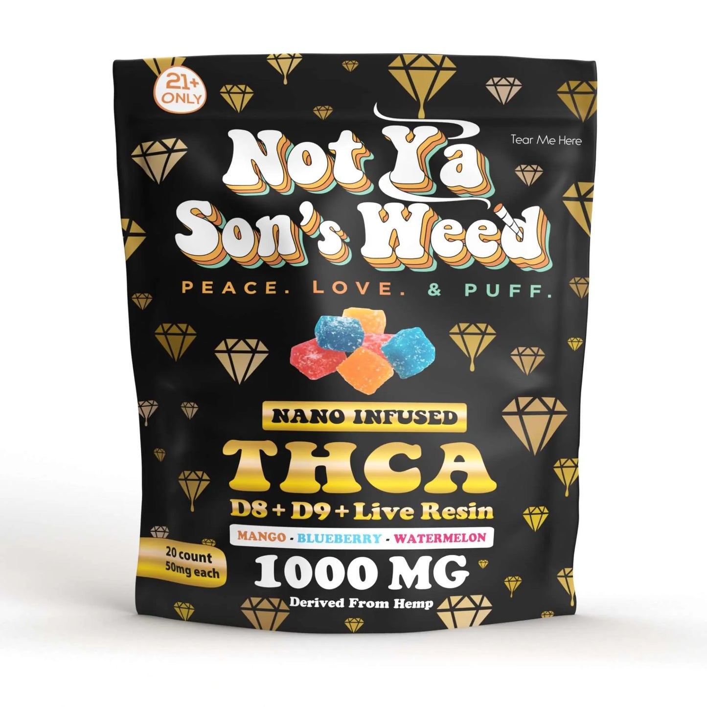Disco Pack – THCA + Delta 9, Delta 8 & Live Resin Gummies