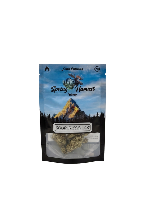 Spring Harvest 3.5g Packaged THCA Hemp Flower
