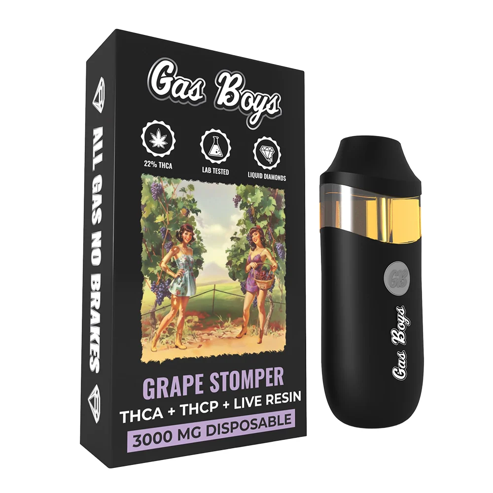 Grape Stomper 3000MG THCA Disposable