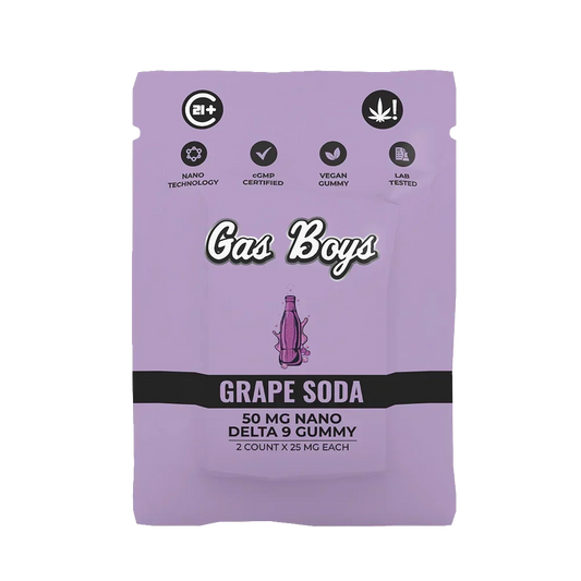 Grape Soda Nano Delta 9 Gummies 50MG Bag