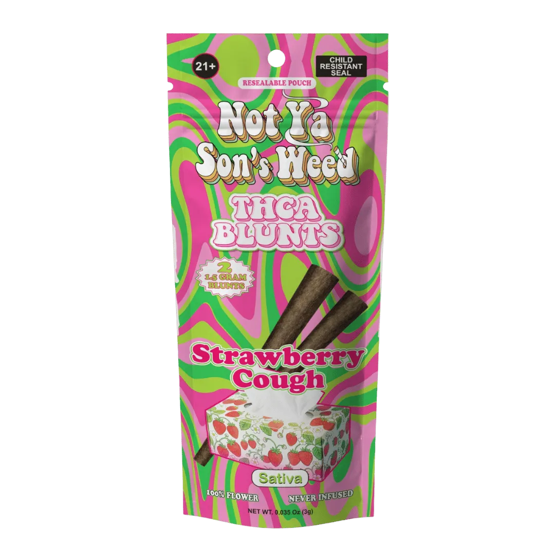 Strawberry Cough THCA Prerolls –2 Pack