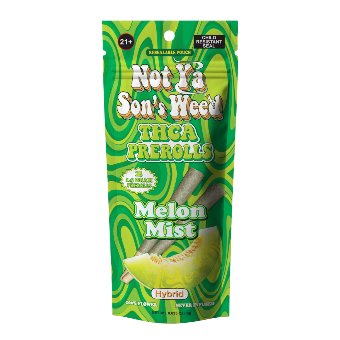 Melon Mist THCA Prerolls –2 Pack
