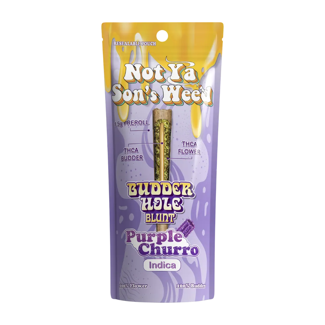 Purple Churro Budderhole Blunts –2 Pack