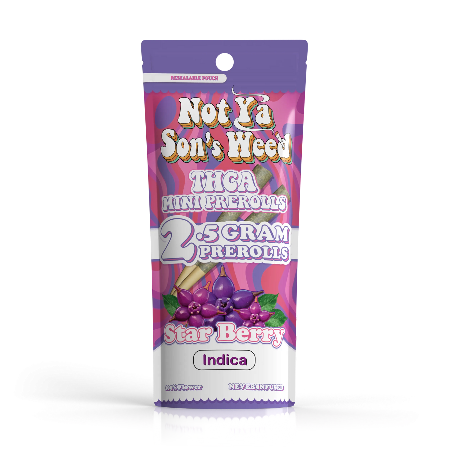 Star Berry THCA Mini Prerolls –2 Pack