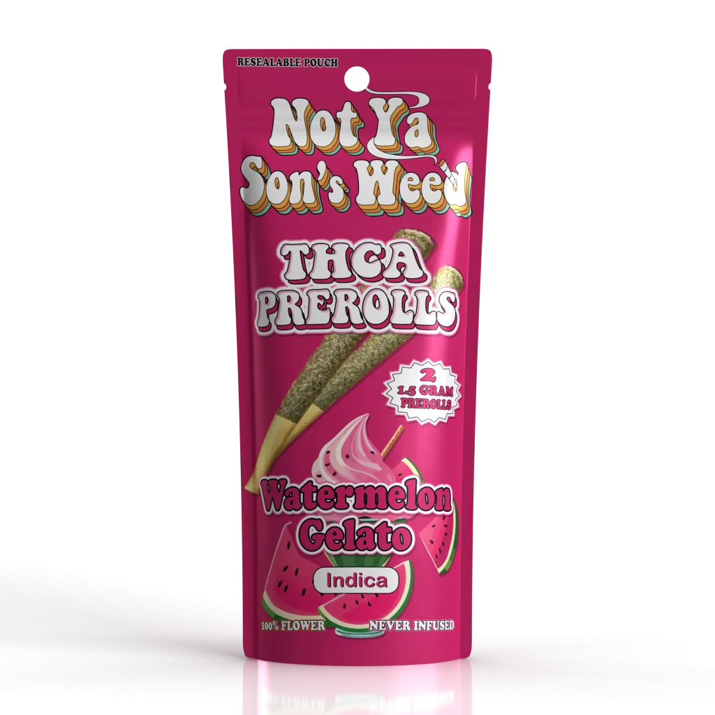 Watermelon Gelato THCA Prerolls –2 Pack
