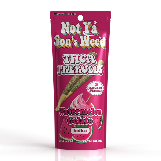 Watermelon Gelato THCA Prerolls –2 Pack