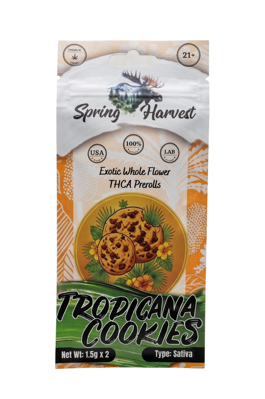 Tropicana Cookies THCA Prerolls –2 Pack
