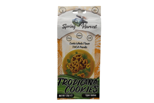 Tropicana Cookies THCA Prerolls –2 Pack