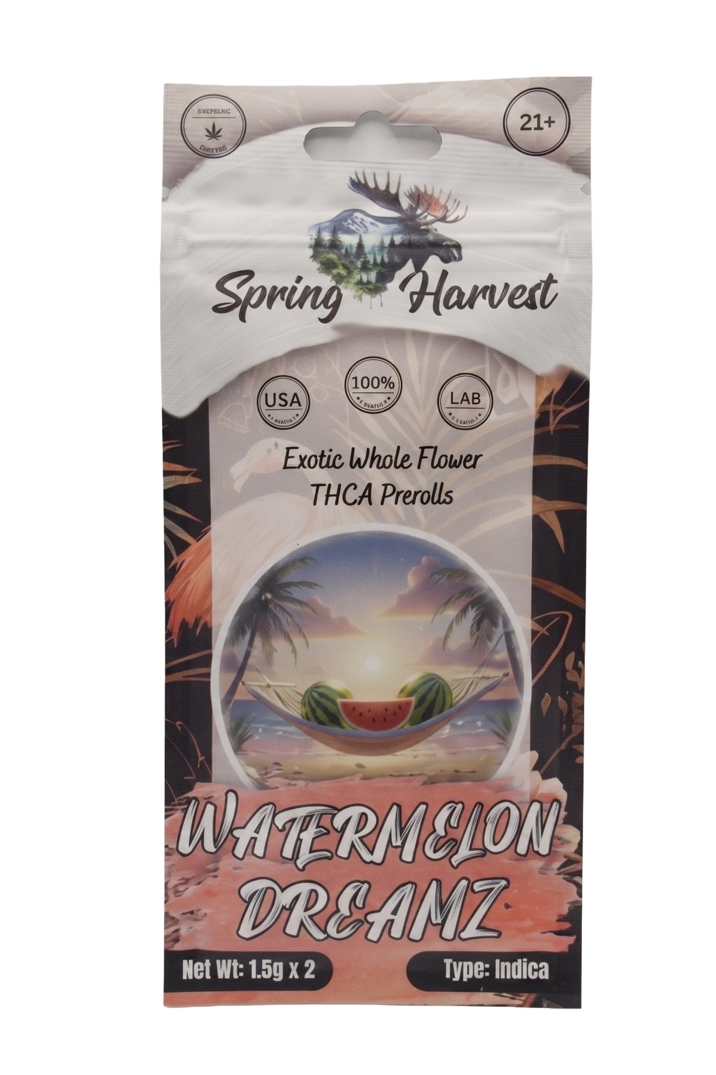 Watermelon Dreamz THCA Prerolls –2 Pack