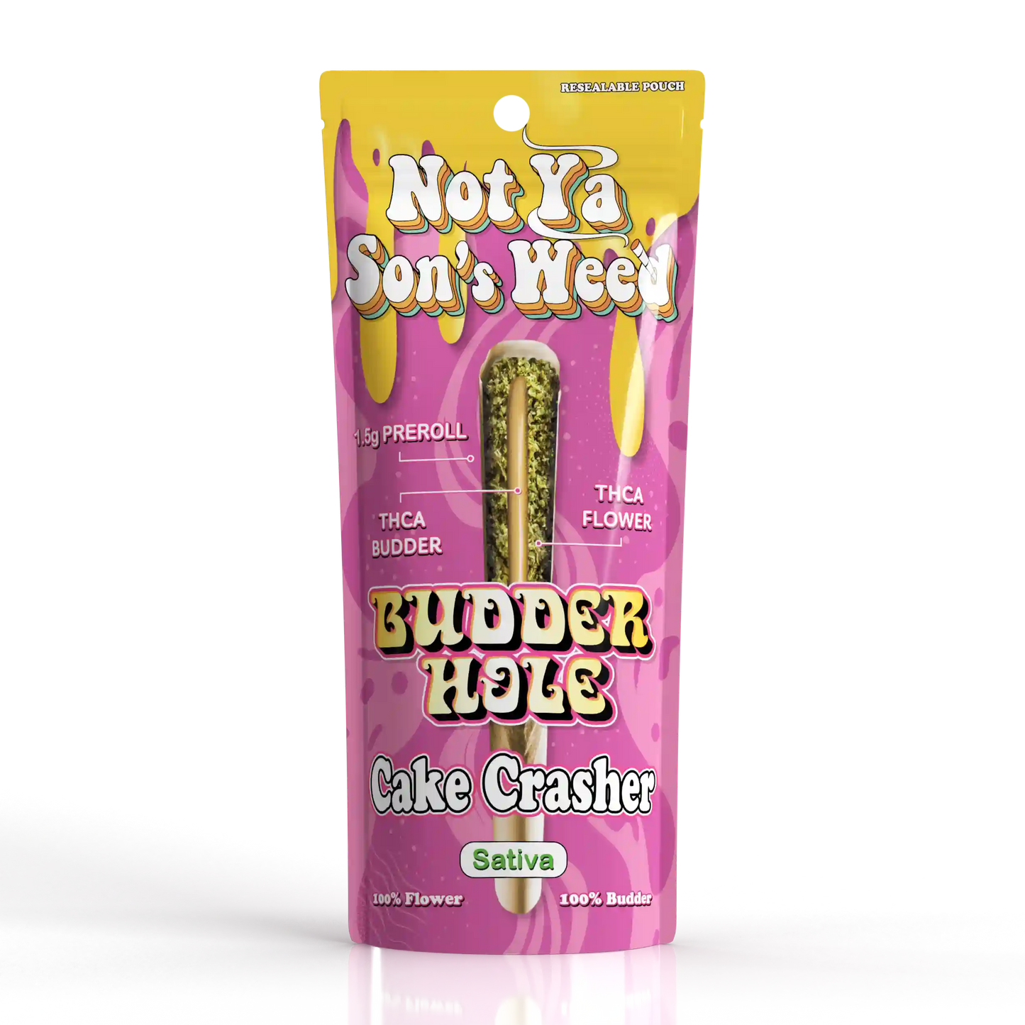 Cake Crasher Budderhole Prerolls - 2 Pack